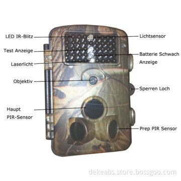 Color CMOS Sensor Wildview 940nm Trail Camera Waterproof IP54